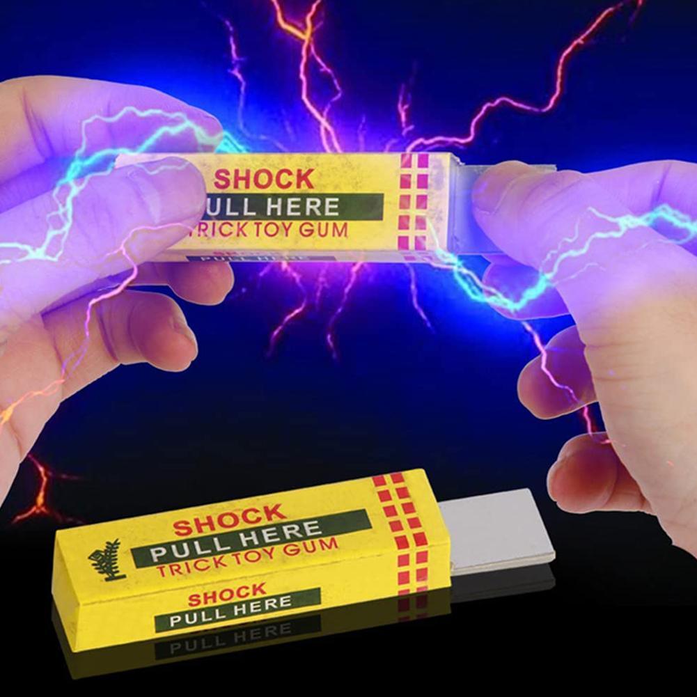 Electric Shock Joke Chewing Gu - Shock Pen Prank Toy recension och pris