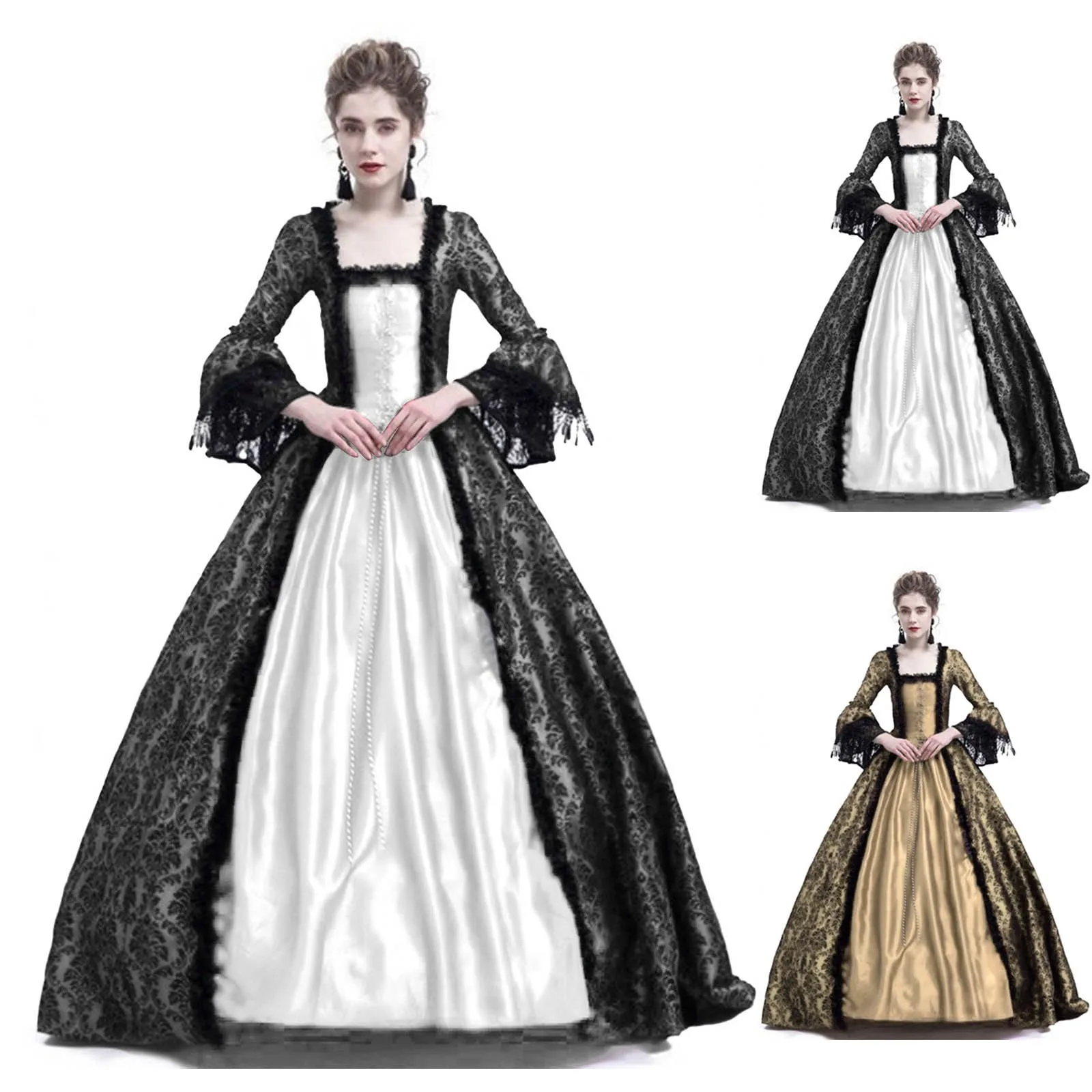 Halloween Cosplay Palace Women - Medieval Renaissance Dress Women recension och pris