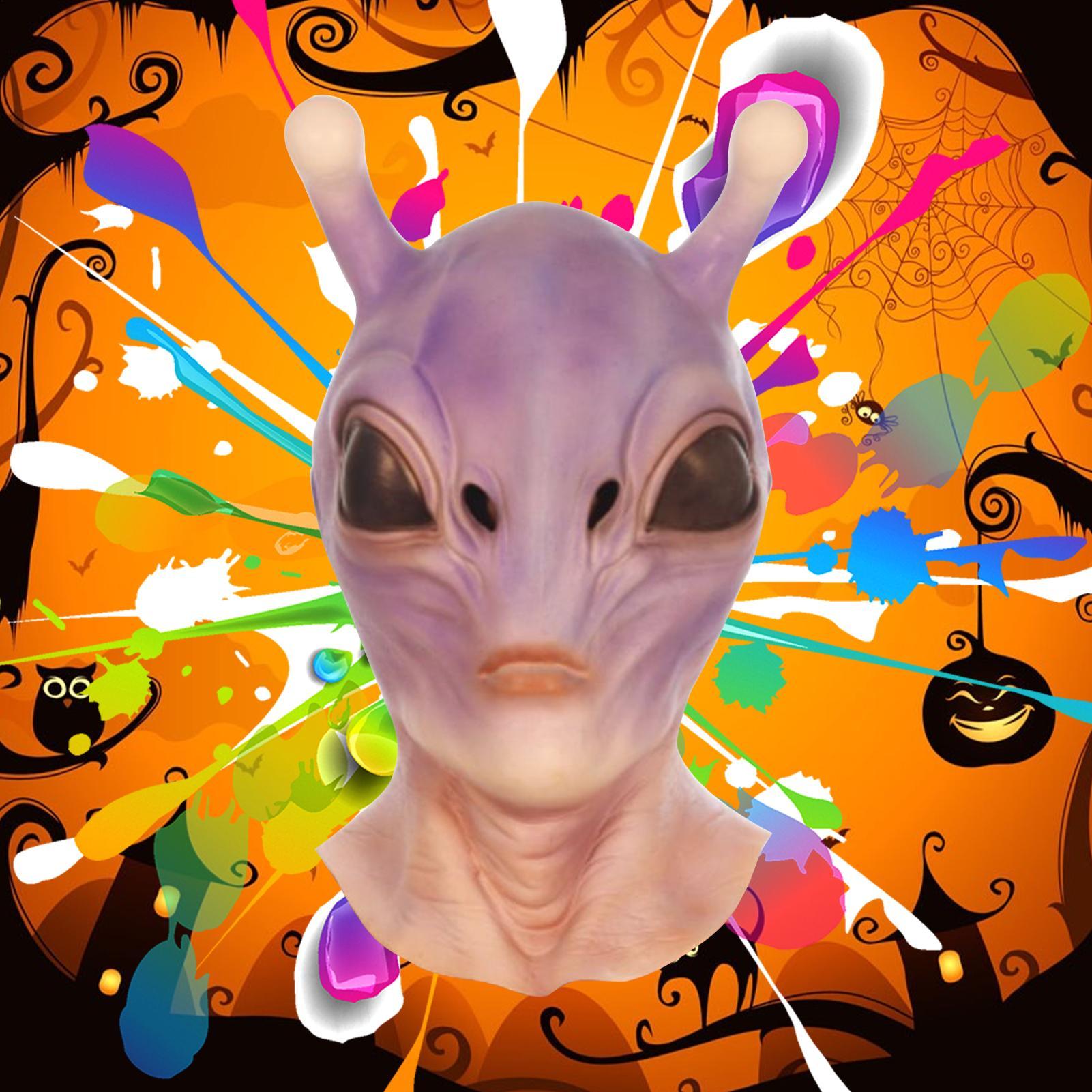 Full Head Realistic Halloween  - Latex Alien Mask Realistic recension och pris